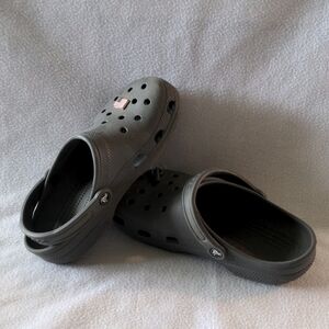 Gray Crocs
